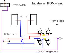 image mini Hagstrom HIIBN wiring